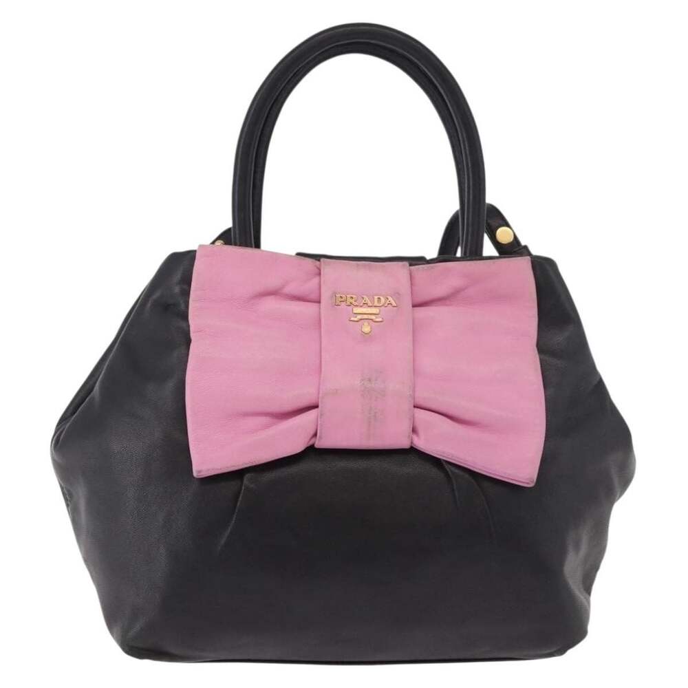 Prada Saffiano Galleria Handbag Black